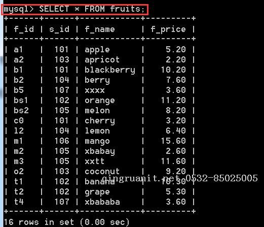 MySQL(三) 數(shù)據(jù)庫表的查詢操作【重要】-Java培訓,做最負責任的教育,學習改變命運,軟件學習,再就業(yè),大學生如何就業(yè),幫大學生找到好工作,lphotoshop培訓,電腦培訓,電腦維修培訓,移動軟件開發(fā)培訓,網(wǎng)站設計培訓,網(wǎng)站建設培訓