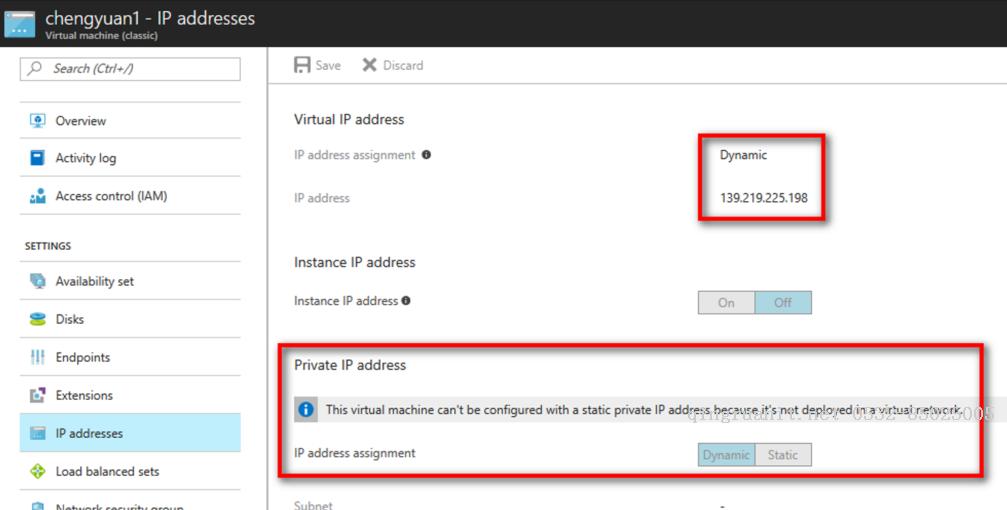 Azure經(jīng)典門戶創(chuàng)建VM，如何設(shè)置使用靜態(tài)IP地址？-Java培訓(xùn),做最負(fù)責(zé)任的教育,學(xué)習(xí)改變命運(yùn),軟件學(xué)習(xí),再就業(yè),大學(xué)生如何就業(yè),幫大學(xué)生找到好工作,lphotoshop培訓(xùn),電腦培訓(xùn),電腦維修培訓(xùn),移動軟件開發(fā)培訓(xùn),網(wǎng)站設(shè)計(jì)培訓(xùn),網(wǎng)站建設(shè)培訓(xùn)
